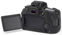EASYCOVER Coque silicone Canon 80D Noir