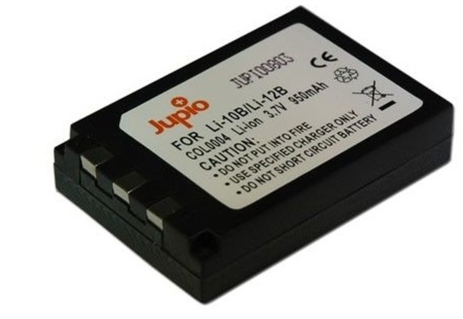 JUPIO<br/>BATTERIE COMPATIBLE OLYMPUS LI-10B/12B