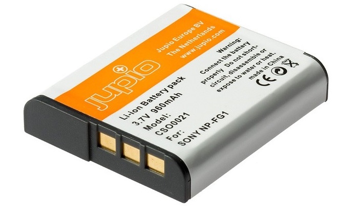 JUPIO<br/>BATTERIE COMPATIBLE SONY NP-FG1