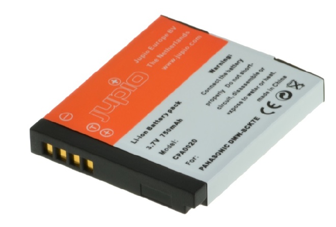 JUPIO<br/>BATTERIE COMPATIBLE PANASONIC DMW-BCK7E