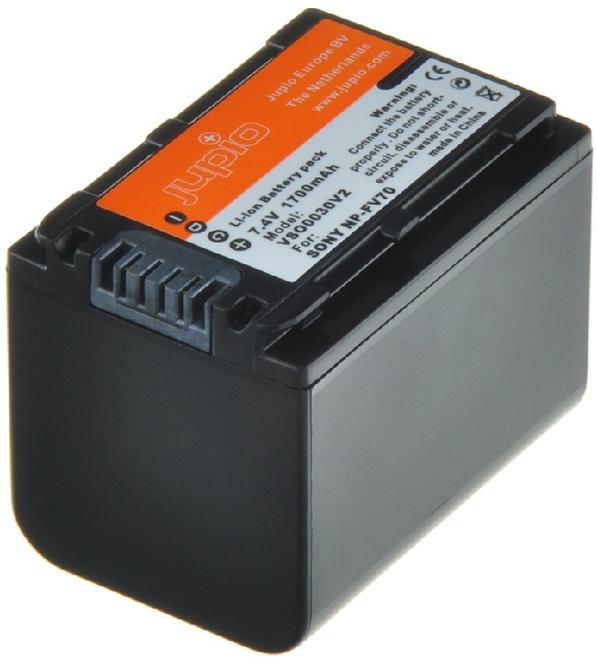 JUPIO<br/>BATTERIE COMPATIBLE SONY NP-FV70