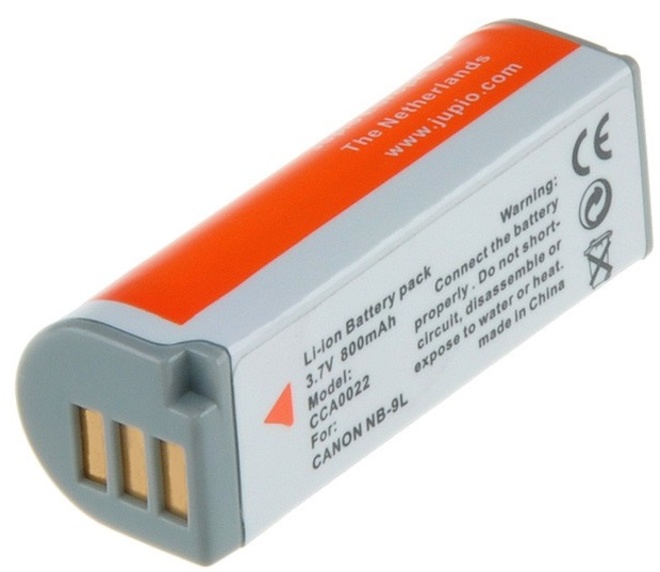 JUPIO<br/>BATTERIE COMPATIBLE CANON NB-9L