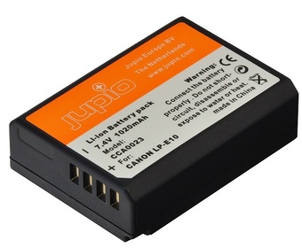 JUPIO<br/>BATTERIE COMPATIBLE CANON LP-E10