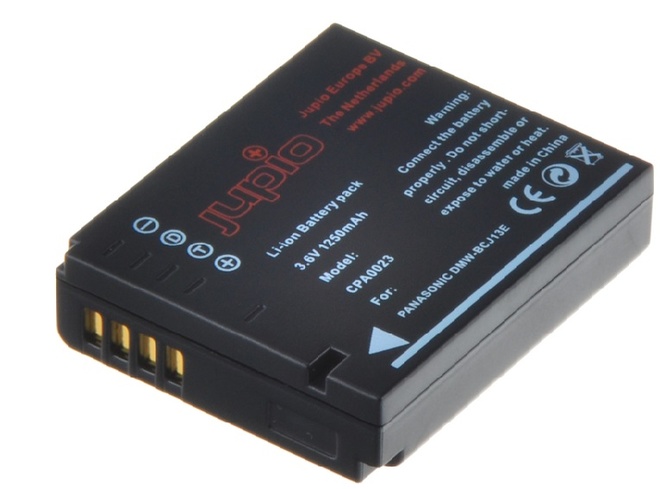 JUPIO<br/>BATTERIE COMPATIBLE PANASONIC DMW-BCJ13E