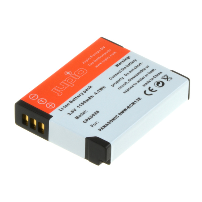 JUPIO<br/>BATTERIE COMPATIBLE PANASONIC DMW-BCM13E