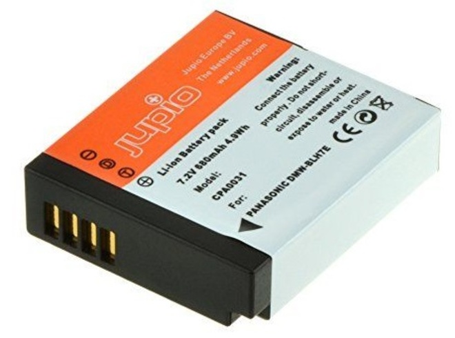 JUPIO<br/>BATTERIE COMPATIBLE PANASONIC DMW-BLH7E