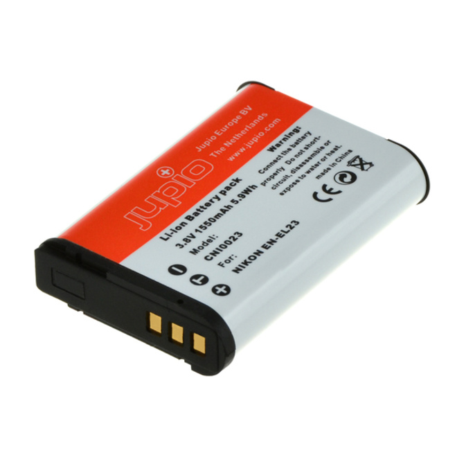 JUPIO<br/>BATTERIE COMPATIBLE NIKON EN-EL23