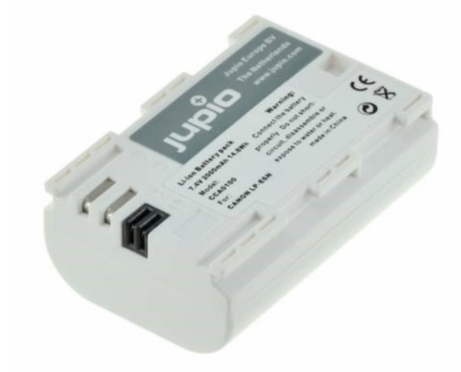 JUPIO<br/>BATTERIE COMPATIBLE CANON LP-E6N ULTRA