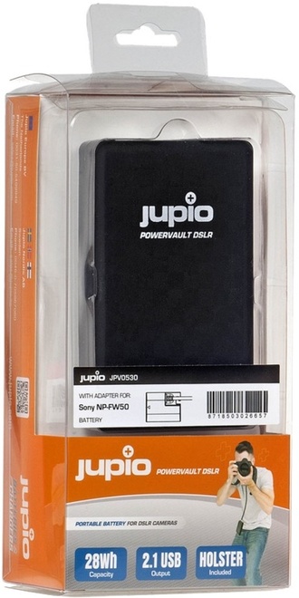 JUPIO<br/>BATTERIE PORTABLE NP-FW50