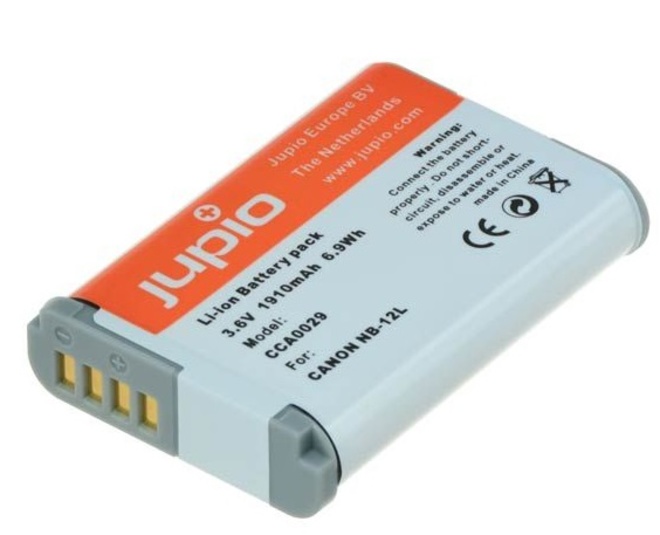 JUPIO<br/>BATTERIE COMPATIBLE CANON NB-12L