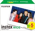 FUJI<br/>FILM INSTAX WIDE 50 SHOT BUNDLE 5X10V