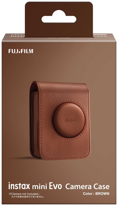 FUJI<br/>HOUSSE INSTAX MINI EVO MARRON