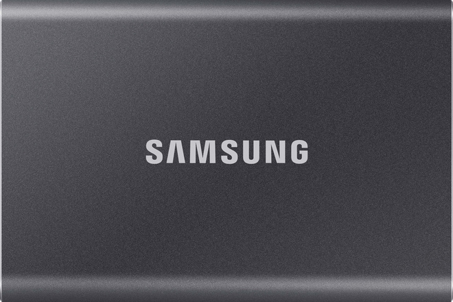SAMSUNG INFORMATIQUE<br/>SSD EXT.T7.USB 3.2.1TO.GRIS.