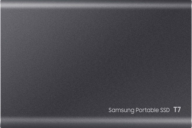 SAMSUNG INFORMATIQUE<br/>SSD EXT.T7.USB 3.2.1TO.GRIS.