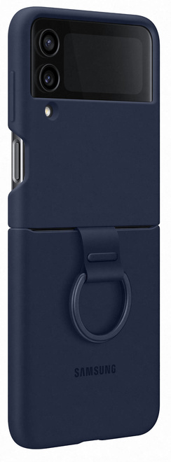 SAMSUNG<br/>coque avec anneau bleu p/galaxy z flip 4