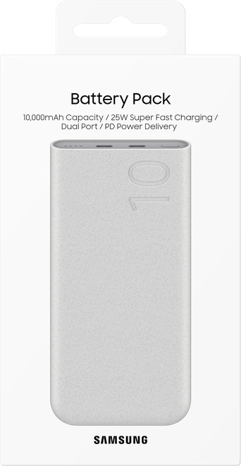 SAMSUNG<br/>powerbank 10000mah  beige 2 usb-c 25w