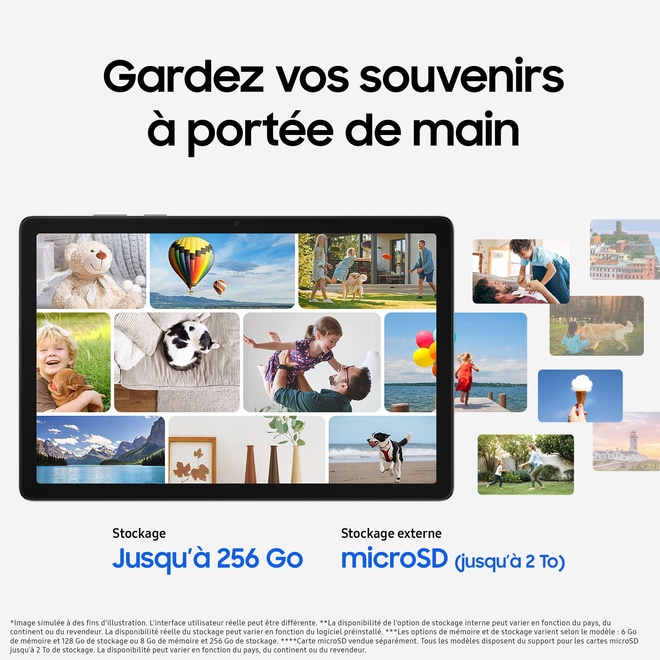 SAMSUNG INFORMATIQUE<br/>GALAXY TAB A11+.8go.256go.wifi.silver.