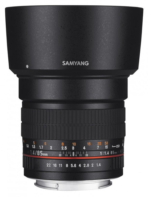 SAMYANG<br/>85/1.4 IF MC ASPHERIQUE NIKON AE