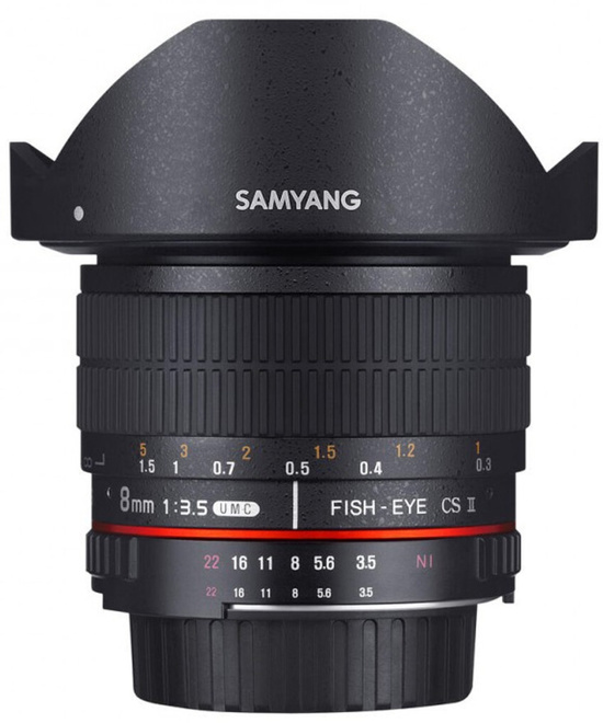 SAMYANG<br/>8/3.5 CS II AE FISHEYE NIKON