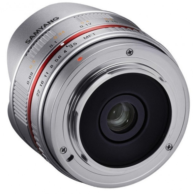 SAMYANG<br/>7.5/3.5 UMC Fisheye Micro 4/3 Argent