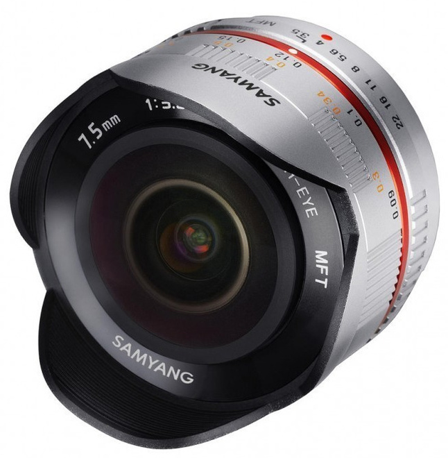 SAMYANG<br/>7.5/3.5 UMC Fisheye Micro 4/3 Argent