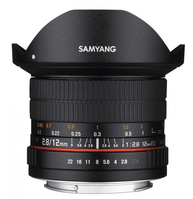 SAMYANG<br/>12/2.8 ED AS NCS Fisheye Canon