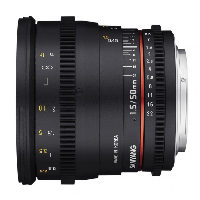 SAMYANG<br/>50/T1.5 VDSLR Canon