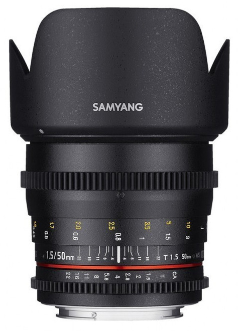 SAMYANG 50/T1.5 VDSLR MICRO 4/3