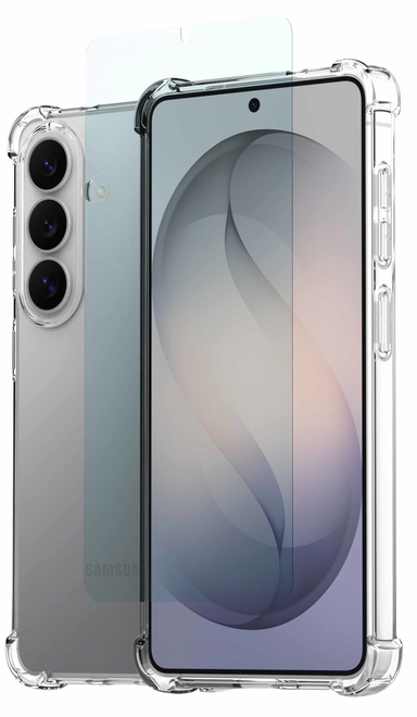 SAMSUNG<br/>coque transparente + pe galaxy s26