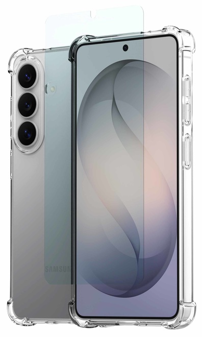 SAMSUNG<br/>coque transparente + pe galaxy s26 +