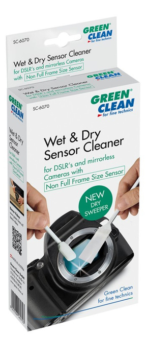 GREEN CLEAN<br/>WET DRY SWAB NON FULL FRAME 4 SACHETS