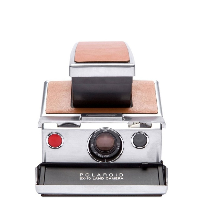 POLAROID<br/>POLAROID SX-70 ARGENT/MARRON REC