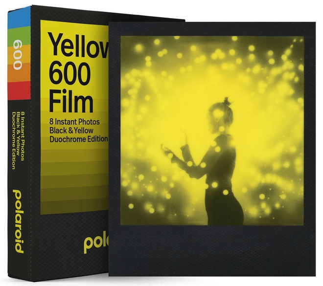 POLAROID<br/>POLAROID FILM 600 DUOCHROME NOIR JAUNE