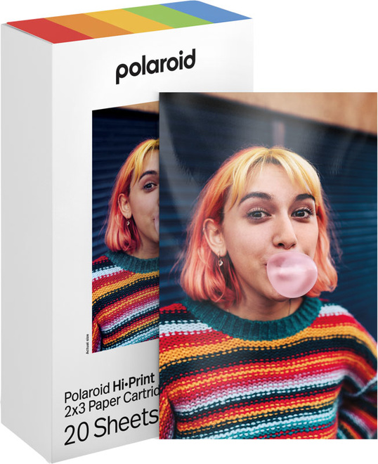 POLAROID<br/>CARTOUCHE 20 FEUILLES POUR HI-PRINT 2X3