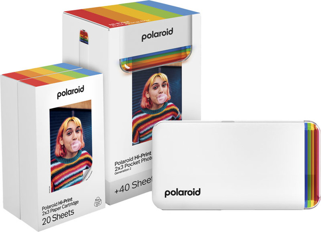 POLAROID<br/>E-BOX HI-PRINT 2X3 GEN2 BLANCHE