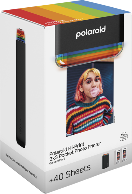 POLAROID<br/>E-BOX HI-PRINT 2X3 GEN2 NOIR