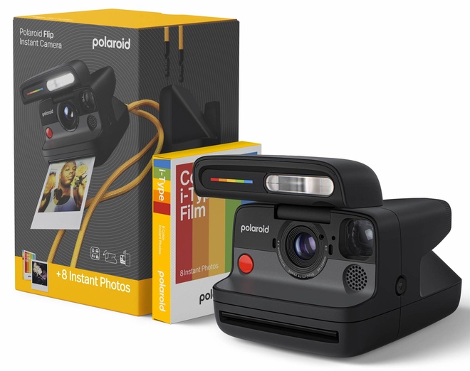 POLAROID<br/>POLAROID FLIP NOIR + FILM BUNDLE 8