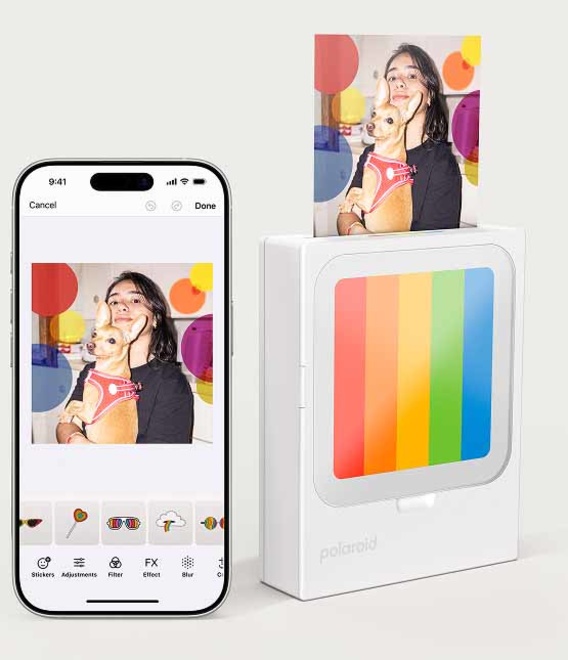 POLAROID<br/>HI PRINT 3X3 + 10 FEUILLES